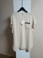 ブルネロクチネリ / シルク袖 カットソー S 紺×白 シルク袖 イタリア製 楽天市場】シャツ シルク（ブランドブルネロクチネリ