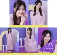【中古】生写真(乃木坂46) ◇伊藤理々杏/「乃木坂46 11th YEAR BIRTHDAY LIVE」会場限定ランダム生写真 「11周年記念/11th Anniversary」 5種コンプリートセット