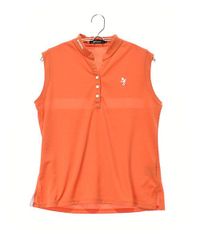 【着用感少】ハチヤーズ｜レディース｜L ｜ノースリーブポロシャツ｜中古ゴルフ用品