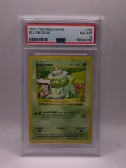 ⭐️PSA８　ポケモンカードダス　フシギダネ　フシギソウ　　BULBASAUR Yahoo!オークション - PSA 8 フシギダネ 1996 第1弾 Bulbasaur