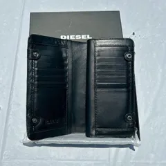 DIESEL ディーゼル 長財布 ブラック　箱つき
