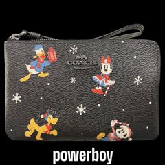 Disney X Coach　コーチ　コーナージップ リストレット ホリデー CN031  新品未使用正規品