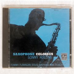 US盤 SONNY ROLLINS/SAXOPHONE COLOSSUS/ORIGINAL JAZZ CLASSICS OJCCD2912 CD □