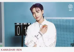 【中古】ポストカード 川尻蓮 メンバー書き下ろしメッセージ入りポストカード 「JO1×TOWER RECORDS CAFE (2022年5月)」 メニュー注文特典 第2弾