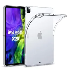 iPad Pro 12.9 2020_透明 ipad pro 12.9 ケース 2020 第4世代 ケース iPad Pro 12.9 防水ケース TPU ipadプロ12.9 ケースipad pro 12.9 ケース 第4世代 Cavor カラーTPU 超薄