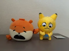 カバンに付けられるぬいぐるみ 金田こん & ぬいぐるみポーチ こねずみ