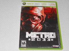 xbox360★METRO 2033 海外版 北米版★箱付・説明書付・ソフト付★動作確認済 エックスボックス360