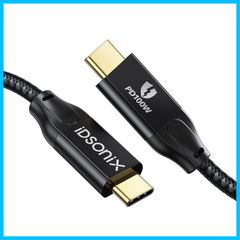【在庫処分】Type-C ケーブル1m iDsonix100W USB PD急速充電 USB3.2 Gen2x2 タイプc ケーブル20Gbps高速データ転送 4K@60Hz映像出力E-markerチップ内蔵 MacBook/MacBook Pro/iPad