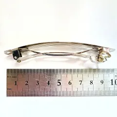 バレッタ 【97mm/ 4個】 約10cm フランスクリップ ヘアアクセサリー ヘアピン ヘアクリップ バレッタ土台 髪留め 金具 ハンドメイドパーツ ハンドメイド金具