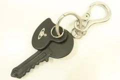 【中古】 Vivienne Westwood レディースキーホルダー -- KEY & HEART キーホルダー Vivienne Westwood -- 黒 ブラック ロゴ