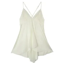 ベビードール スリップ ネグリジェ セクシー ランジェリー レディース シフォン サテン コスプレ シースルー 艶やか キャミソール 姫 M L XL 黒 白 紫 su-002