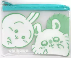 【中古】バッグ うさぎ＆モモンガ ビニールポーチミニ2 「ちいかわ なんか小さくてかわいいやつ」