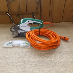 中古品 充電式芝生バリカン MUM164DW ロングハンドル付き