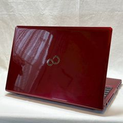 【✨良品✨】富士通/LIFEBOOK/AH77/U/FMVA77UR/レッド i7/8GB/1TB/無線マウス付属/No.797