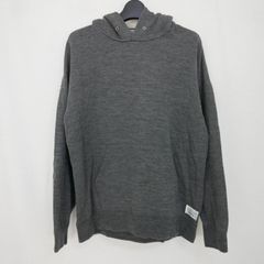 21AW VISVIM SPORT ビズビムスポーツ VS JUMBO HOODIE P.O. (SUPERFINE) ウール フーディ パーカー GRAY 1 0121408010003