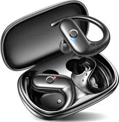 イヤホン bluetooth ワイヤレスイヤホン【2025最新 インイヤー式と耳掛け式の組み合せる イヤホン】Bluetooth5.4搭載 最大48時間再生 カルナ型 イヤフォン ブルートゥースヘッドセット Hi-Fi音質 iPhone/Android/P