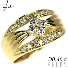 K18ハート透かし彫りリング409K2508