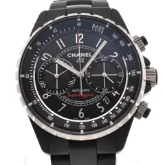 極美品　CHANEL J12 H0940 41ミリクロノ黒 J12 Chronograph Watch, 41 mm Black Ceramic - H0940 | CHANEL