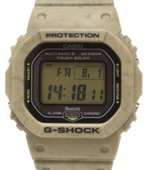미품 카시오 손목시계 SANDLAND 광야의 대지 GW-B5600SL-5JF 솔라 레이디스 CASIO