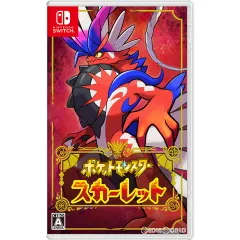 Nintendo Switch スイッチソフトポケットモンスター スカーレット(ポケモンSV / 朱紫) 任天堂