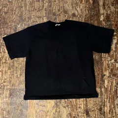 20SS AURALEE ヘビーウェイト スタンドアップ Tシャツ 黒 20SS AURALEE ヘビーウェイト スタンドアップ Tシャツ 黒