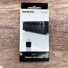 ONKYO CR-N755 レシーバーとUWF-1 無線LANアダプター 中古 ONKYO CR-N755 レシーバーとUWF-1 無線LANアダプター 中古