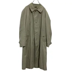 ステンカラーコート XL～ グレージュ ロングコート 古着卸 アメリカ仕入 a703-5581