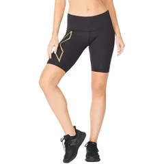 2XU ツータイムズユー MCS ウィメンズ ライトスピード ミッドライズ コンプレッションショート タイツ ランニング マラソン トレーニング ショーツ WA6593Bのサムネイル