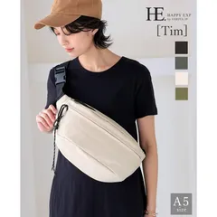 人気商品 新品 アイボリー 手ぶらで楽しくお出掛け。ボディバッグ【ティム】/ボディバッグ 斜め掛け ショルダーバッグ バッグ レディース スポティー フェス ライブ マザーズバッグ カラビナ 男女 大人 お洒落