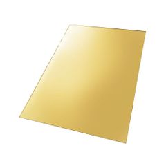 YJB PARTS ピックガード用板材 300mm×220mm 日本製 アクリルゴールドミラー