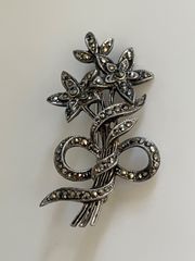 サフィレットブローチ　1898年イギリス　チェスター製 イギリス製 ヴィンテージブローチ7168 - メルカリ