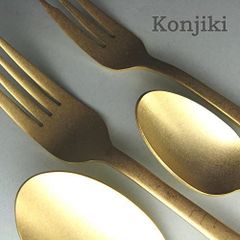 ステンレス konjiki(こんじき) 燕三条 ナガオ 日本製 ディナースプーン