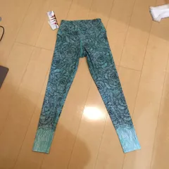 inner fire ヨガレギンス フル丈 Bloom Mint柄