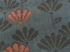 平和屋着物■本場大島紬　7マルキ　泥染め　裏菊　証紙付き　正絹　逸品　CAAS3736fb