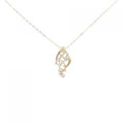 【新品】K18YG ダイヤモンド ネックレス 0.30CT