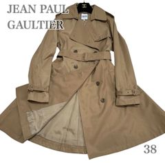 【希少　極美品】ジャンポール ゴルチエ　トレンチコート　ベージュ　Aライン　38 極美品】JEAN PAUL GAULTIER ジャンポール ゴルチエ トレンチ