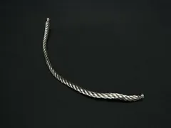 RED フレッド フォース10 スティールケーブル　17cm ブラック ブレスレット用のラグジュアリーなケーブルとコード、男性用と