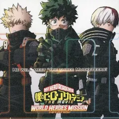 【中古】キャンバスボード・キャンバスアート 緑谷＆爆豪＆轟 キャンバスボード 「一番くじ 僕のヒーローアカデミア THE MOVIE WORLD HEROES’ MISSION」 F賞