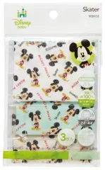 スケーター 洗える ガーゼ マスク 2-4才 ベビー用 3枚入 抗菌 ミッキーマウス ディズニー 8.8×6.5cm MSKG0