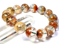 「1点もの 現品」 ガーデンクォーツ ブレスレット 15mm パワーストーン ブレスレット メンズ レディース 天然石 数珠