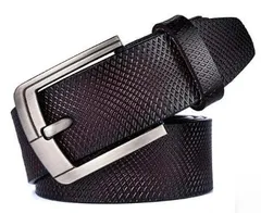 本革ベルト レザー メンズ レディース シンプル ブラウン 高級感 小物