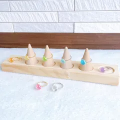 シャーベットカラー＊小粒リング＊フリーサイズ