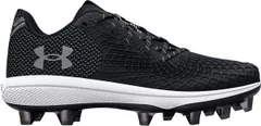 【送料無料】 アンダーアーマー レディース スニーカー シューズ Under Armour Women's Glyde 2.0 MT TPU Softball Cleats Black/White