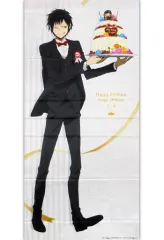 【中古】ポスター 布ポスター 折原臨也(俺とケーキ) 「くじ引き堂 デュラララ!!×2 俺の生誕祭くじ」 S-1賞