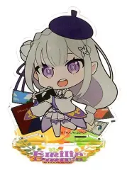 【中古】アクリルスタンド・アクリルパネル エミリア(写真) 「Re：ゼロから始める異世界生活 ふぉーちゅん☆アクリルスタンド」 ローソン限定