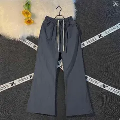 秋冬 メンズ  服 シンプル ファッション オシャレ 大人 かっこいい 大きいサイズ ストリート 紳士服 フレアパンツ 薄手 スウェットパンツ ストレート 九分丈 パンツ