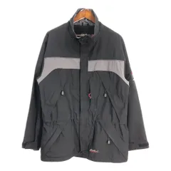 00年代 Eddie Bauer エディーバウアー EBTEK GORE-TEX マウンテンパーカー アウトドア ブラック (メンズ L) 中古 古着 S4994