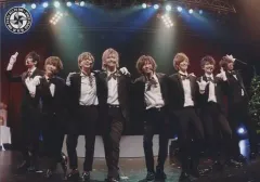 【中古】生写真(女性) 風男塾/集合(8人)/ライブフォト・横型・全身・衣装黒白・肩組み/会場限定 公式生風ォト(生写真)