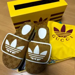 2024年最新】gucci adidas サンダルの人気アイテム - メルカリ