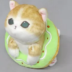 【中古】ぬいぐるみ 見上げ茶白 ドーナツにゃんぬいぐるみS 「mofusand ドーナツくじ」 B賞